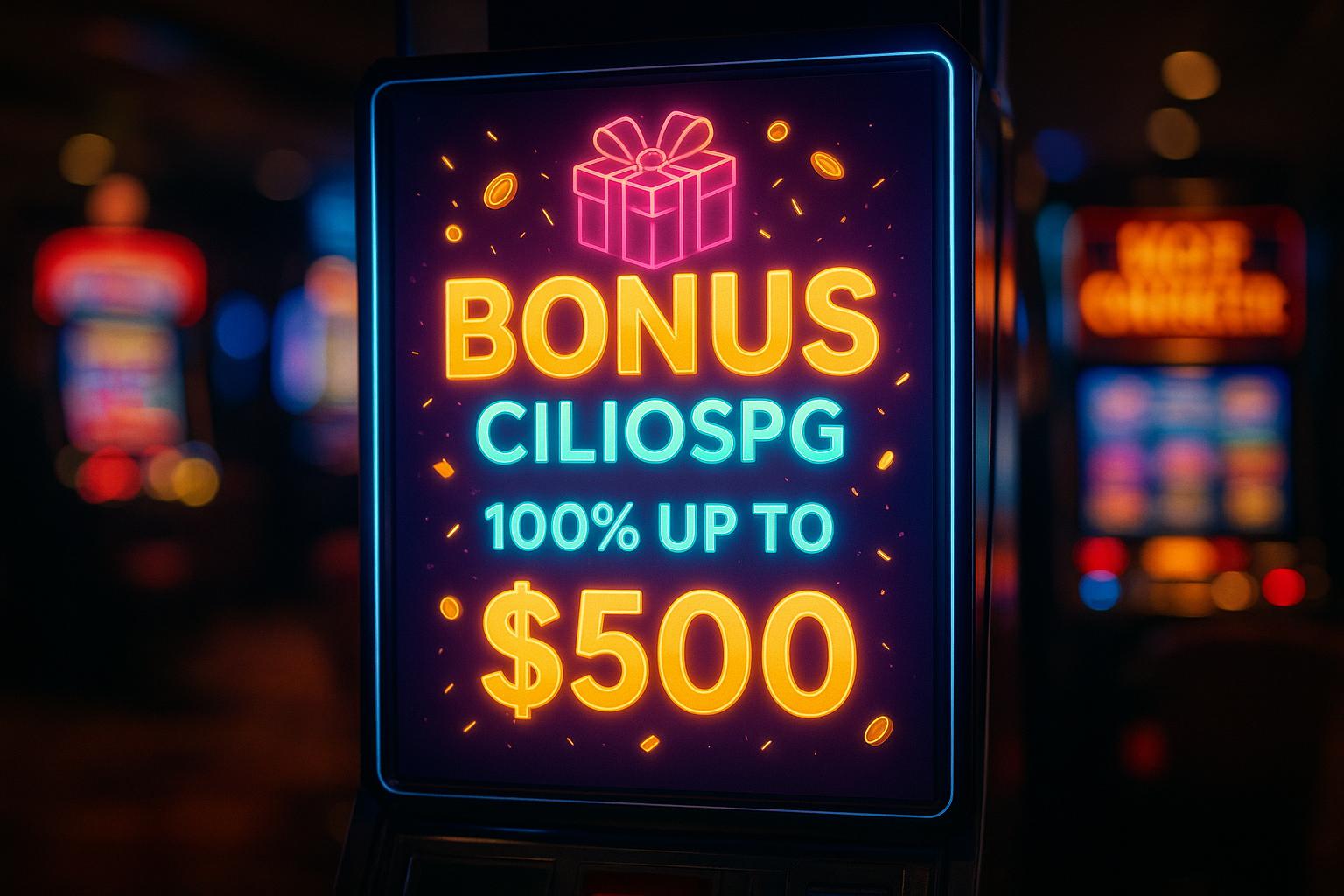 O bônus promocional CILIOSPG é uma ótima maneira de começar sua aventura