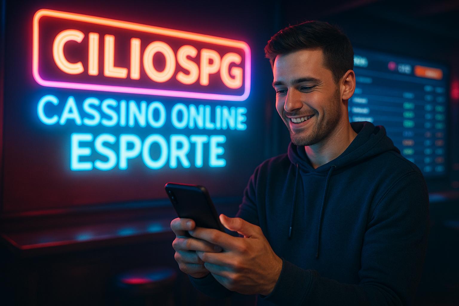 Apostas esportivas no cassino online CILIOSPG