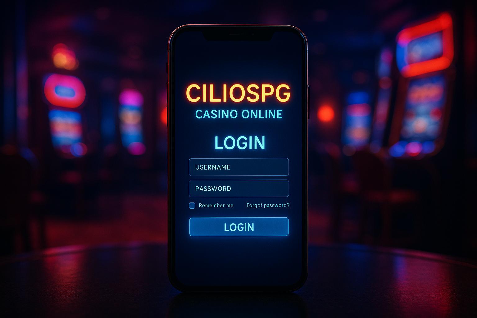 Não Perca tempo, o rRgistro na site CILIOSPG