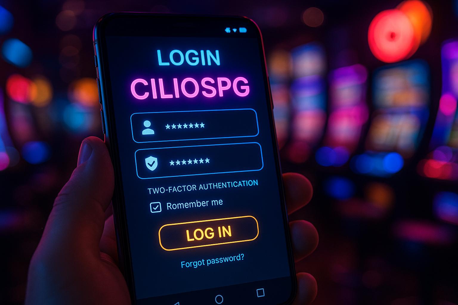 Registro na CILIOSPG Garante Acesso a uma Vasta Seleção de jogo