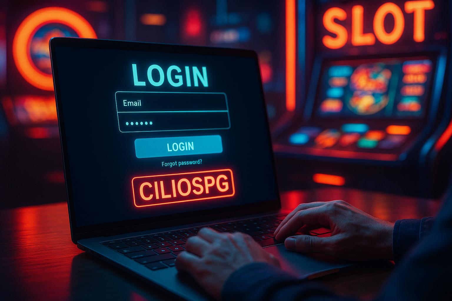 Criar uma nova Conta no plataforma CILIOSPG