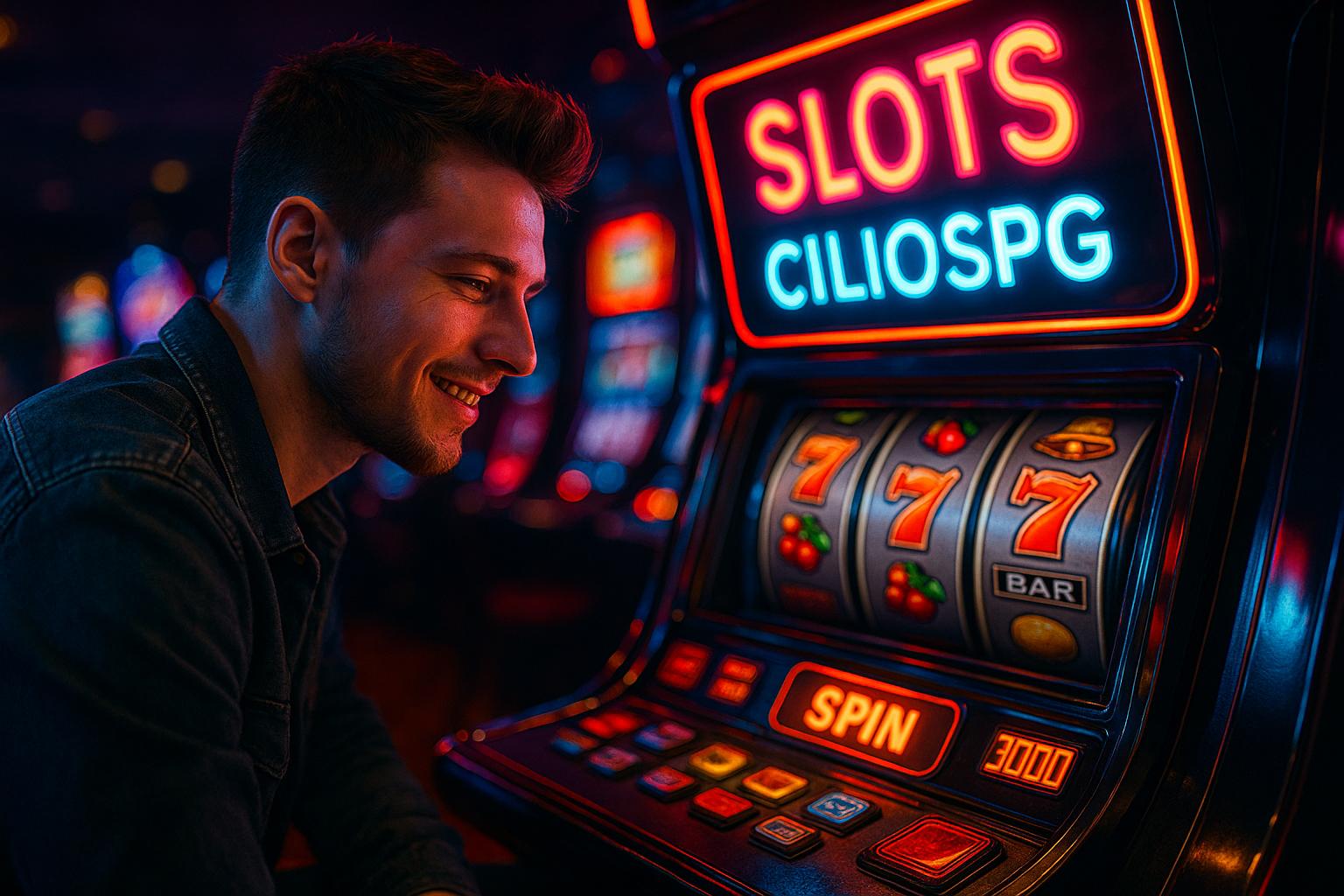 Explore o mundo das slot machines no CILIOSPG Casino
